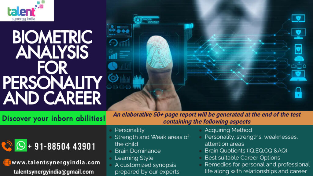 Biometric Analysis for personality and career
